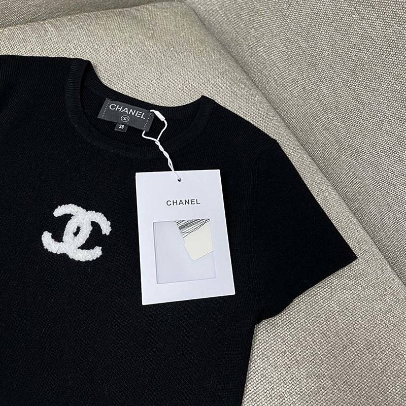 定番シャネル トップス ロゴTシャツ コピー shw66466